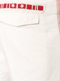 selvage trim chino trousers