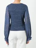 broderie anglaise sleebe blouse