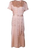 belted shirt dress 