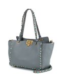 'Rockstud Rolling'梯形手提包