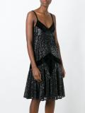 sequin embellished party dress