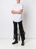 braided strap trousers