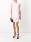 embroidered flared dress