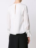 gathered front blouse 