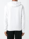 logo print hoodie 