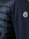 grosgrain trim padded jacket