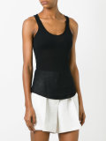 sheer vest top