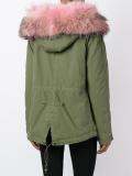 fur collar parka