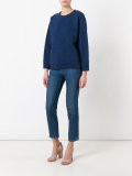 patterned sweatshirt
