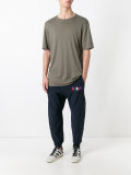 'beams' print sweatpants