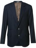 two-buttons notched lapel blazer