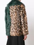 cheetah print coat