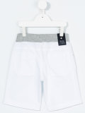 contrast waistband shorts