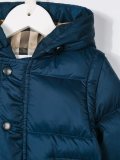hooded padded jacket