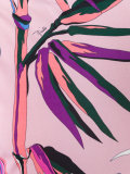 palm trees print dress