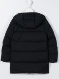hooded padded coat