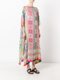 patterned shift dress
