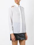 cut-out detail blouse 