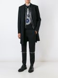 zip detail trousers