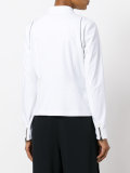 contrast biker jacket