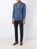 V-neck cardigan