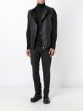 sleeveless biker jacket