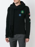 plain knitted scarf