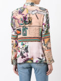 nature print blazer 