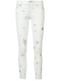 star-print skinny trousers