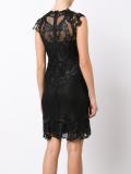macramé fitted dress