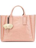 snakeskin tote 