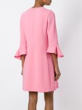 embroidered neck dress
