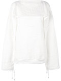 ruched jumper