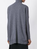 lace detail long jumper