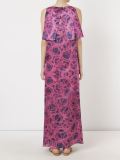 front pleated cocktail dress