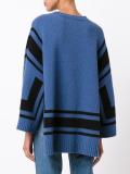 shift striped sweater