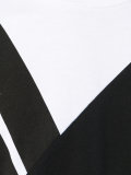 stripe panel T-shirt 