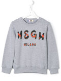 logo print sweatshirt 