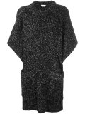 oversized marled jumper 