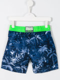 tropical print swim shorts 