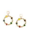 hoop clip-on earrings