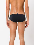 slanted logo swim briefs
