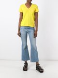 fringed trim T-shirt