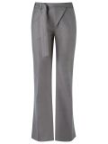 side pocket flared trousers