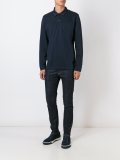 'Riviera'长袖polo领T恤