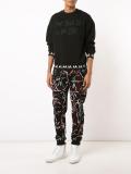 abstract print sweatpants