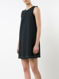 striped shift dress