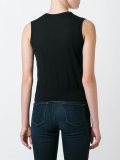 sleeveless knit top 