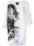 lion print T-shirt 