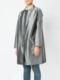 concealed fastening midi coat